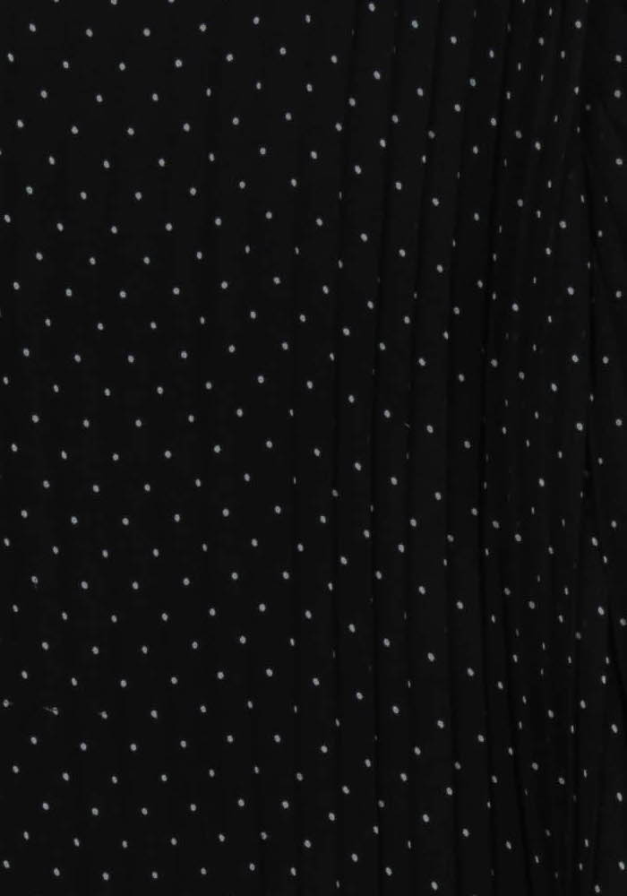 Robe Noire à Pois Blancs - Taille M/38 de la marque La Fée Maraboutée | PARAD99041 - Vendu par Paradigme - Image 3