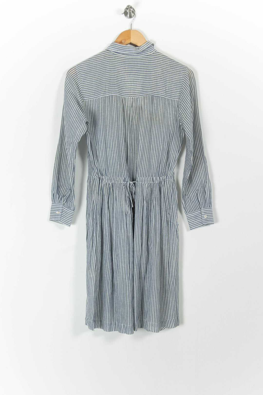 Robe Chemise Bleu et Blanc - Taille S/36 de la marque Stella Forest | PARAD99046 - Vendu par Paradigme - Image 4