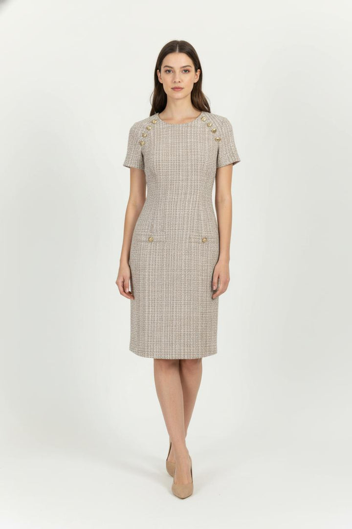 Robe Courte Beige - Taille S/36 de la marque Liu Jo | PARAD99047 - Vendu par Paradigme - Image 1