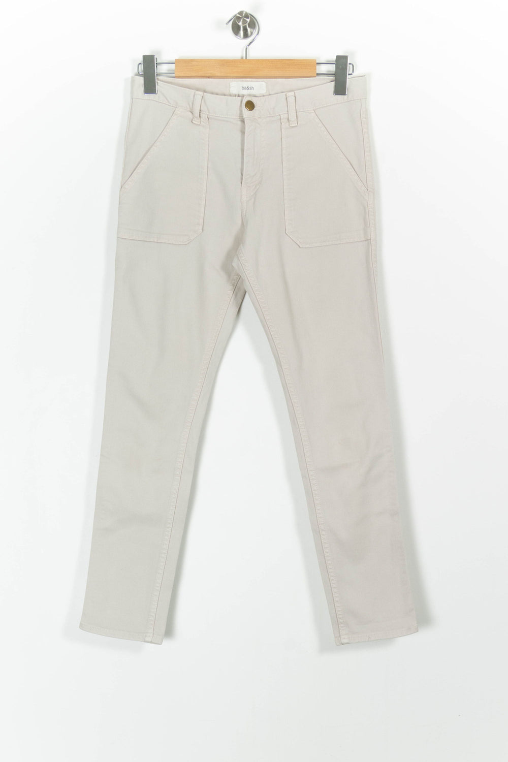 Pantalon Beige - Taille S/36 de la marque ba&sh | PARAD99048 - Vendu par Paradigme - Image 2
