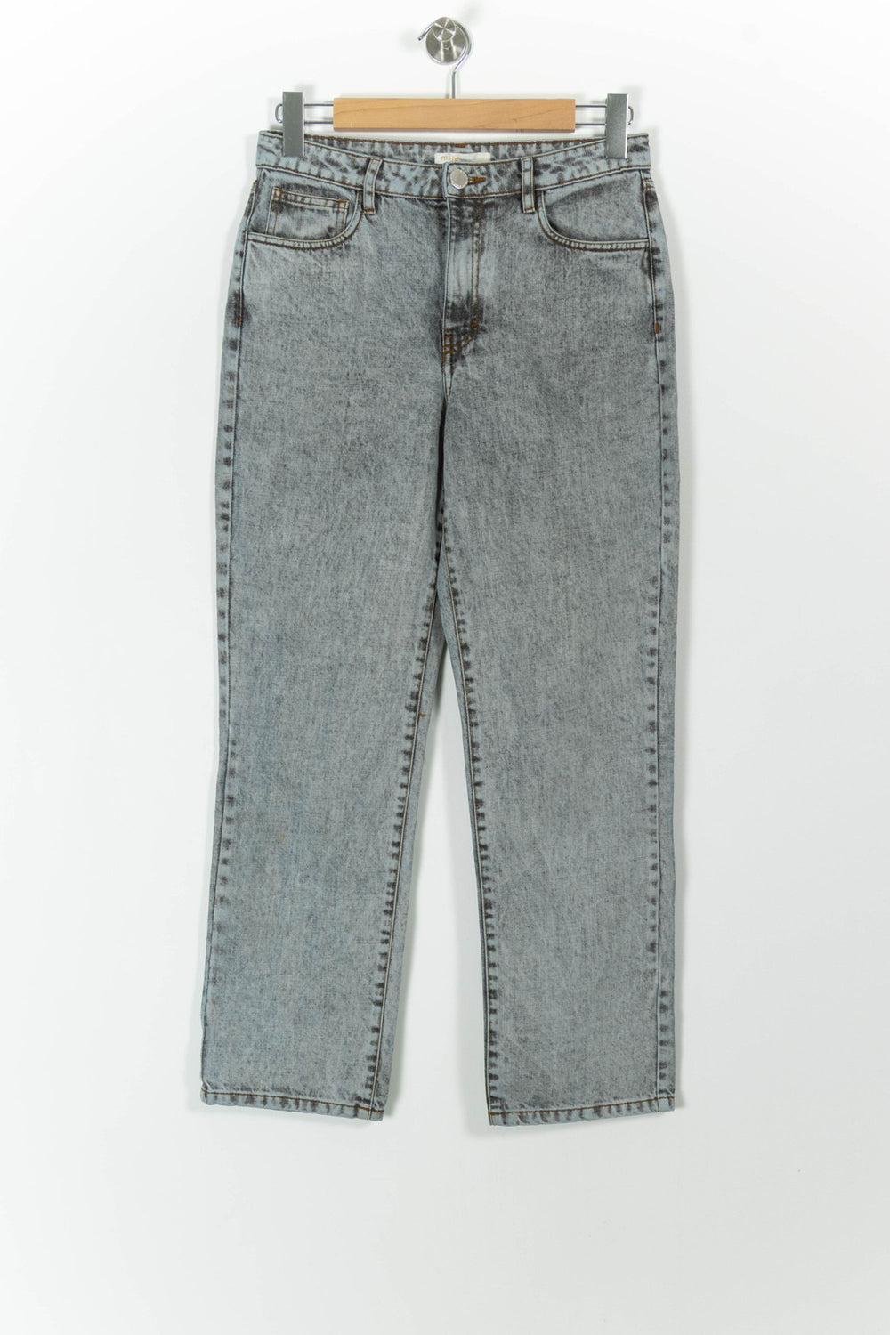 Jean Gris - Taille M/38 de la marque Maje | PARAD99049 - Vendu par Paradigme - Image 2