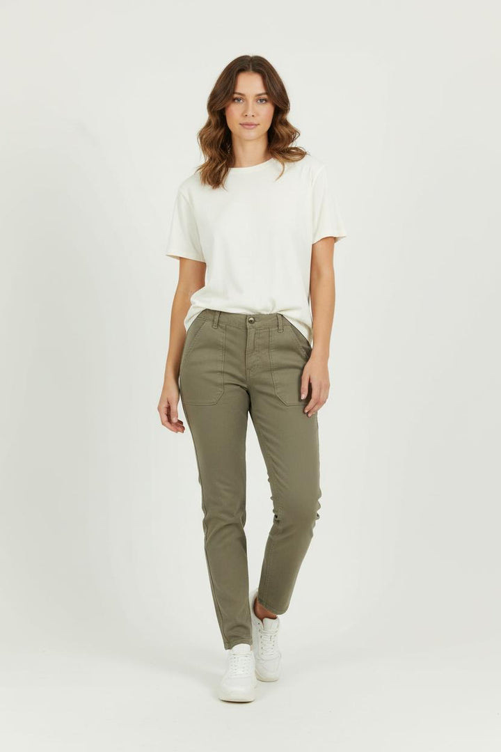 Pantalon Vert - Taille S/36 de la marque ba&sh | PARAD99050 - Vendu par Paradigme - Image 1