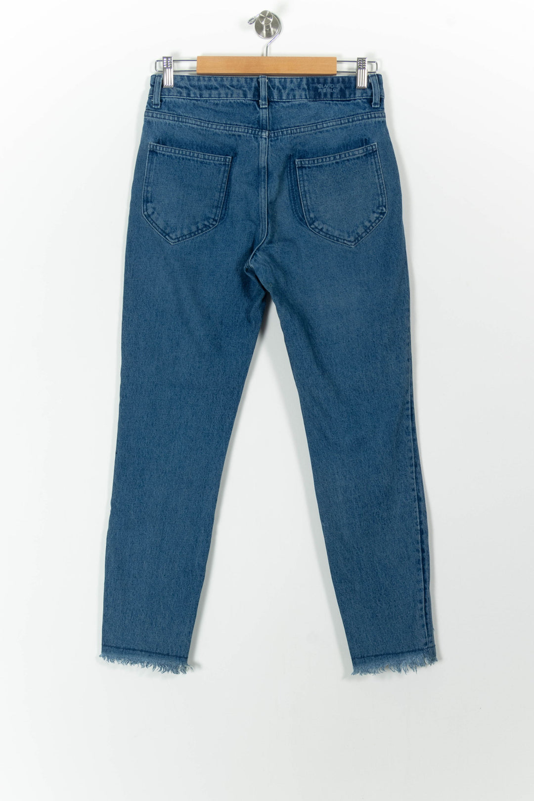 Jean Bleu - Taille M/38 de la marque Claudie Pierlot | PARAD99051 - Vendu par Paradigme - Image 4