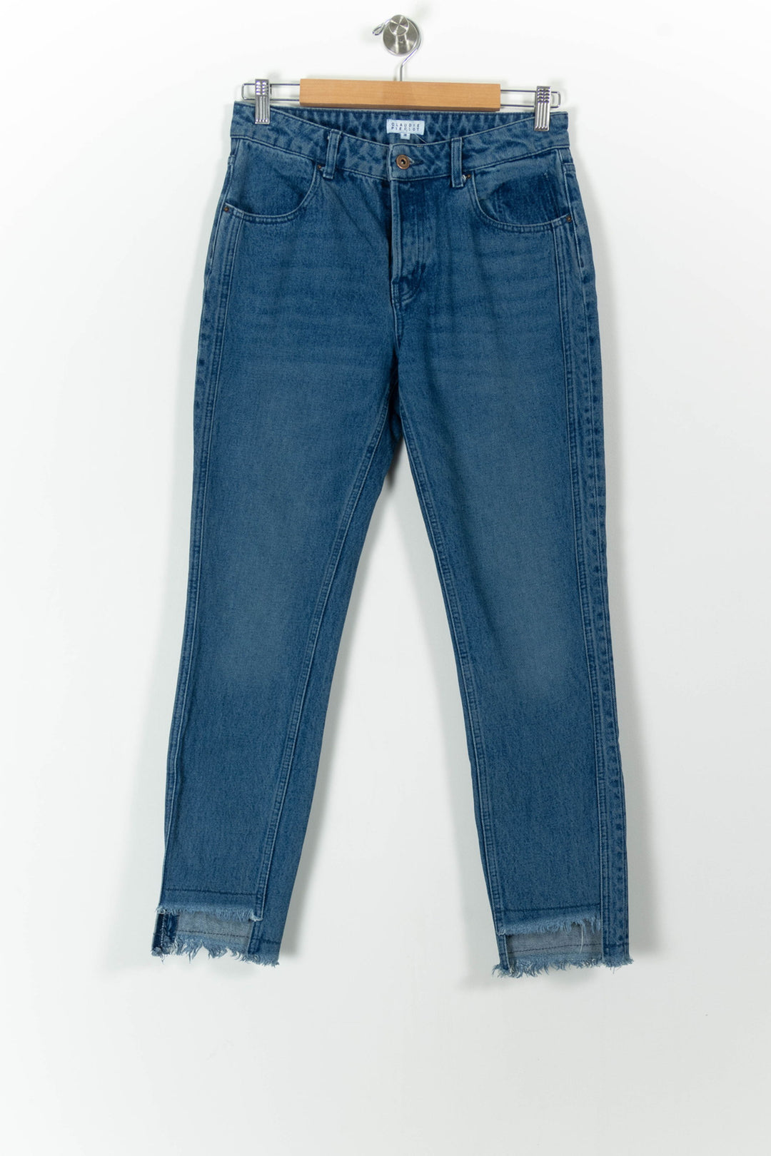 Jean Bleu - Taille M/38 de la marque Claudie Pierlot | PARAD99051 - Vendu par Paradigme - Image 2