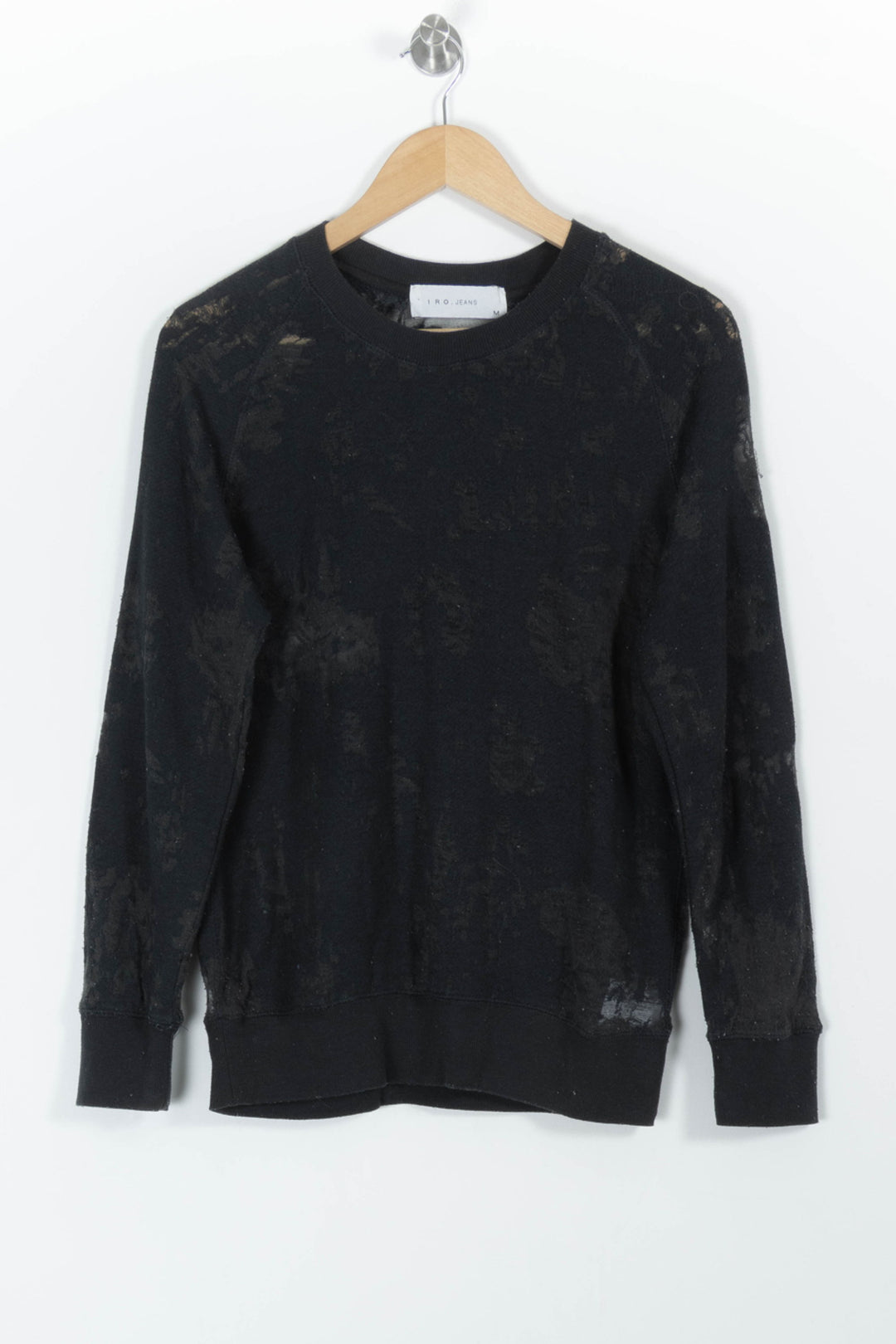 Sweat Noir et Doré - Taille M/38 de la marque IRO | PARAD99053 - Vendu par Paradigme - Image 2