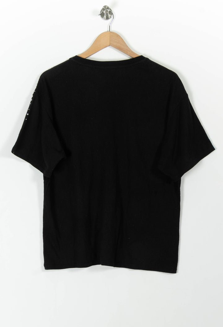 Tee-shirt Noir - Taille S/36 de la marque The Kooples | PARAD99057 - Vendu par Paradigme - Image 4