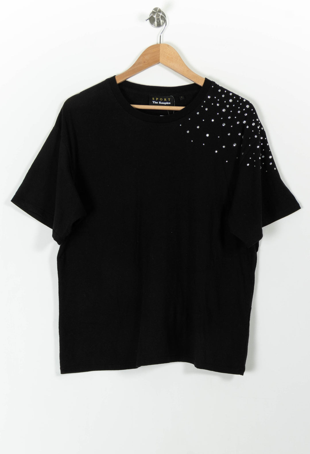 Tee-shirt Noir - Taille S/36 de la marque The Kooples | PARAD99057 - Vendu par Paradigme - Image 2