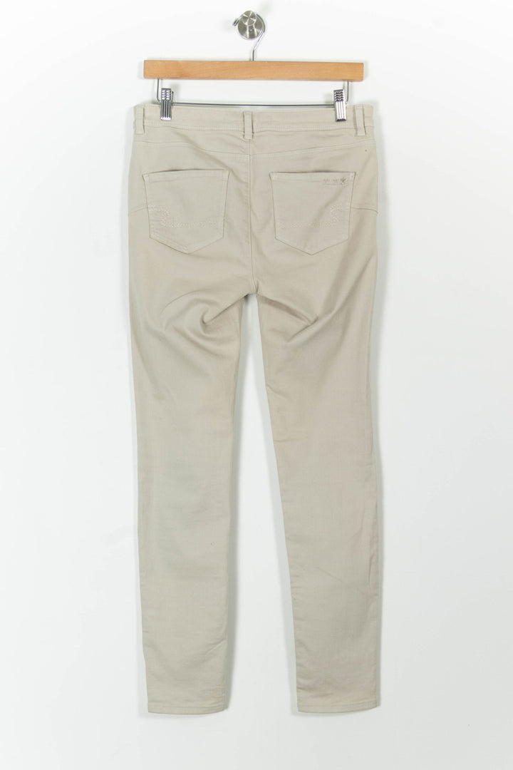 Jean Beige - Taille L/40 de la marque Sud express | PARAD99058 - Vendu par Paradigme - Image 4