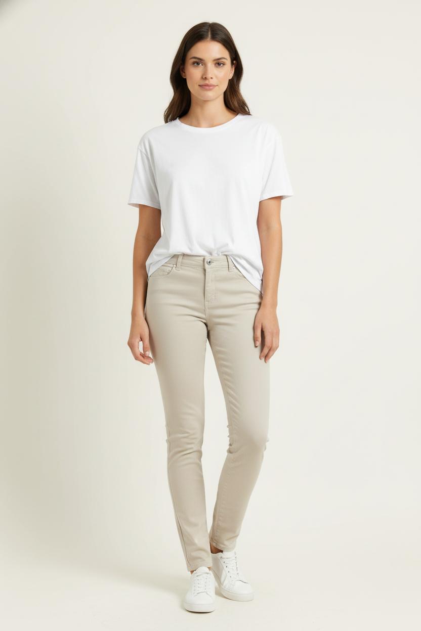 Jean Beige - Taille L/40 de la marque Sud express | PARAD99058 - Vendu par Paradigme - Image 1