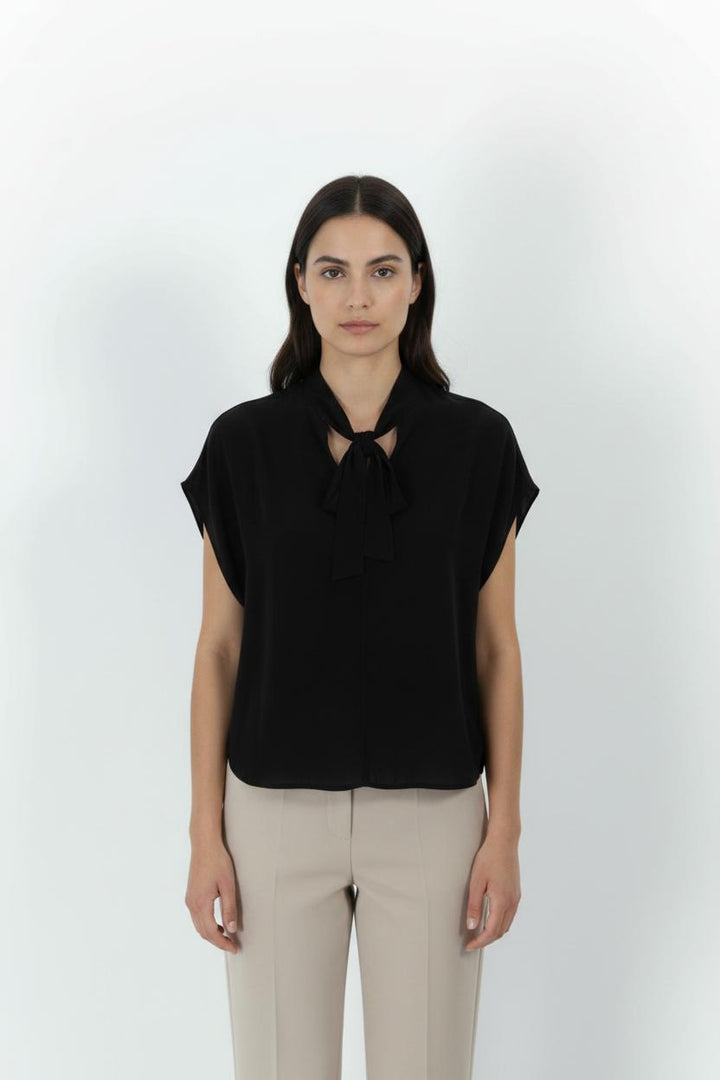 Blouse Noire - Taille S/36 de la marque Vanessa Bruno | PARAD99061 - Vendu par Paradigme - Image 1