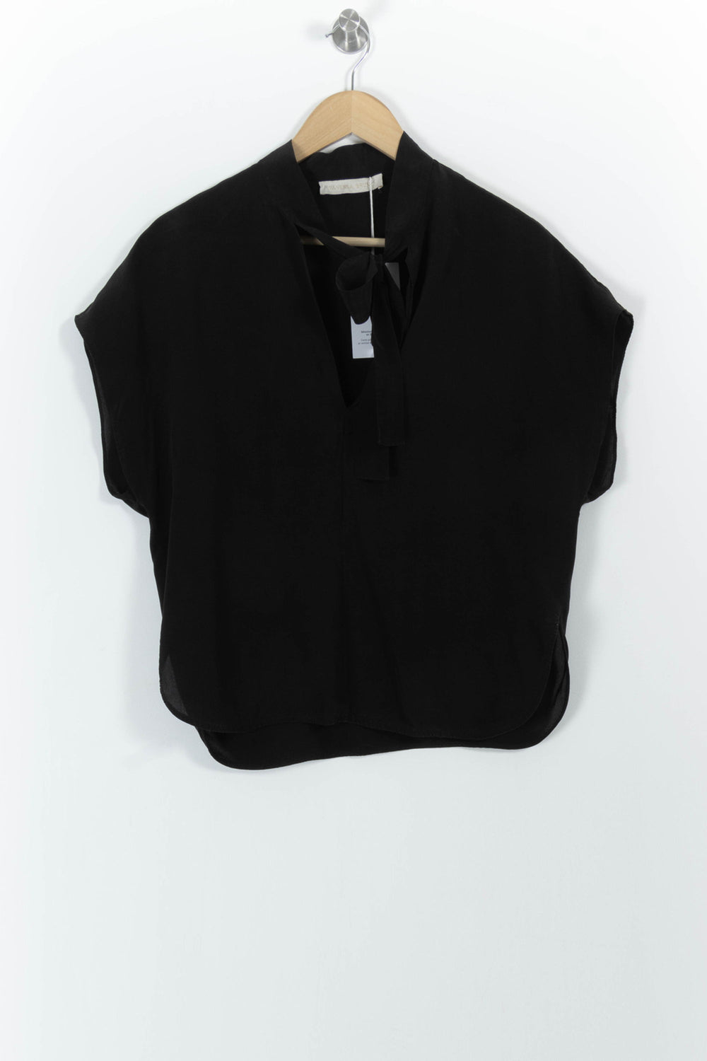 Blouse Noire - Taille S/36 de la marque Vanessa Bruno | PARAD99061 - Vendu par Paradigme - Image 2