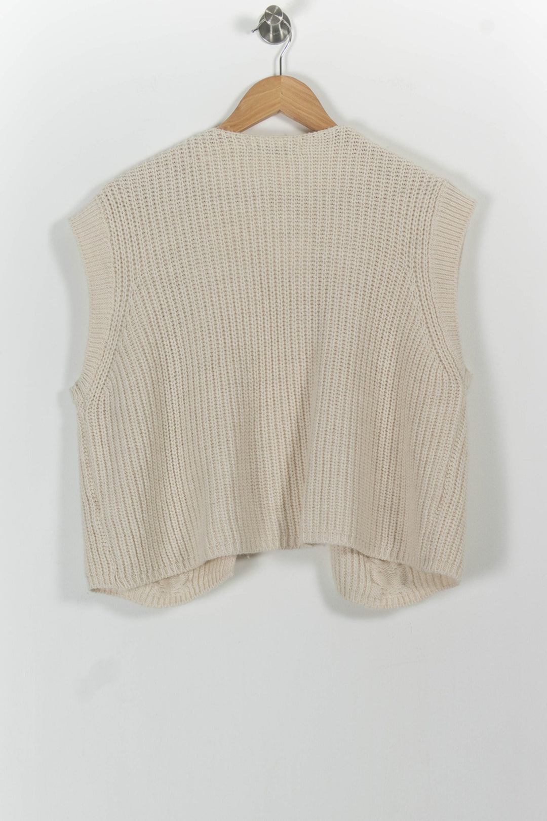 Gilet Blanc - Taille L/40 de la marque La Fée Maraboutée | PARAD99063 - Vendu par Paradigme - Image 4