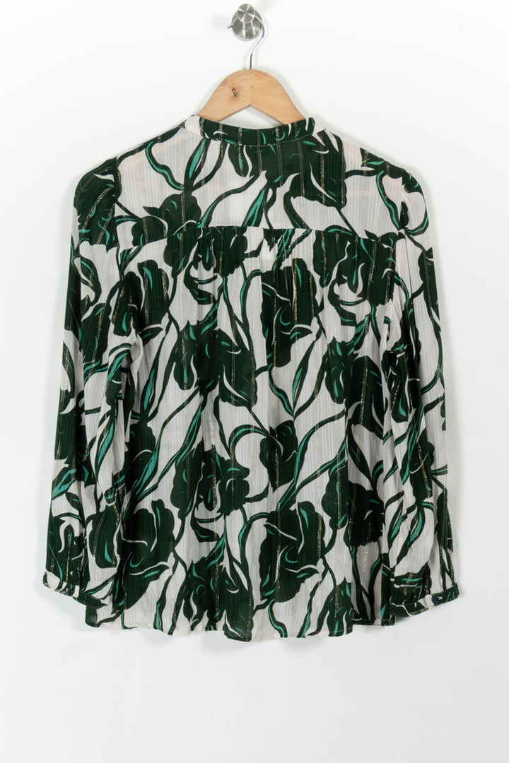 Blouse Verte et Blanche - Taille M/38 de la marque Pablo | PARAD99067 - Vendu par Paradigme - Image 4
