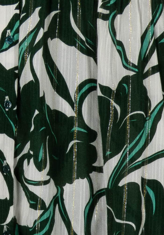 Blouse Verte et Blanche - Taille M/38 de la marque Pablo | PARAD99067 - Vendu par Paradigme - Image 3