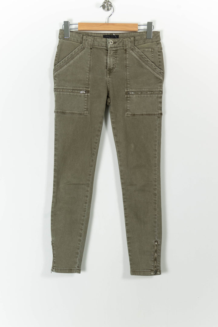 Pantalon Cargo Vert - Taille M/38 de la marque IKKS | PARAD99068 - Vendu par Paradigme - Image 2