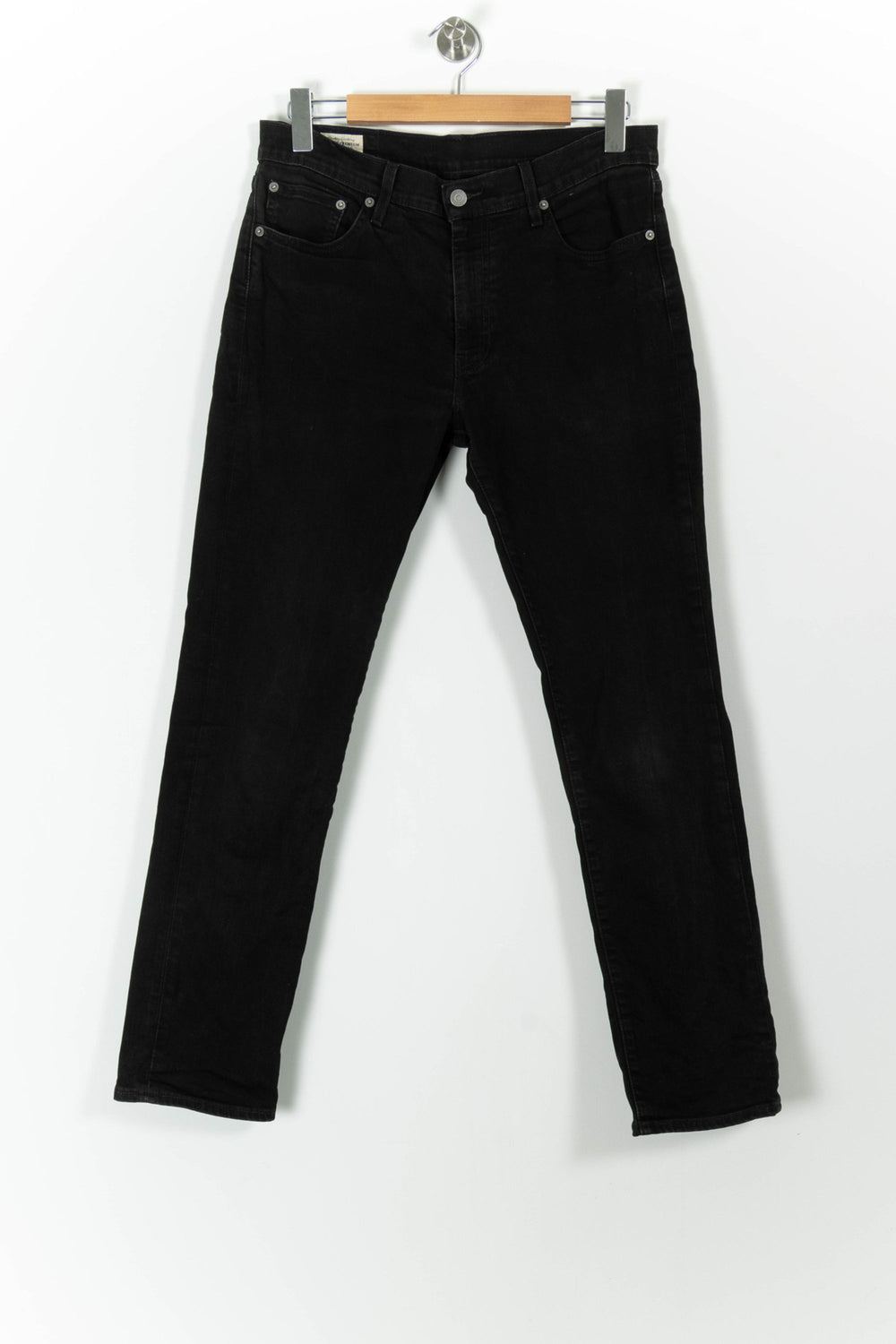 Jean Slim Noir - Taille XL/42 de la marque Levi's | PARAD99069 - Vendu par Paradigme - Image 2