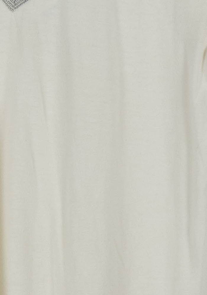 Tee-shirt Blanc et Gris - Taille S/36 de la marque IKKS | PARAD99076 - Vendu par Paradigme - Image 3
