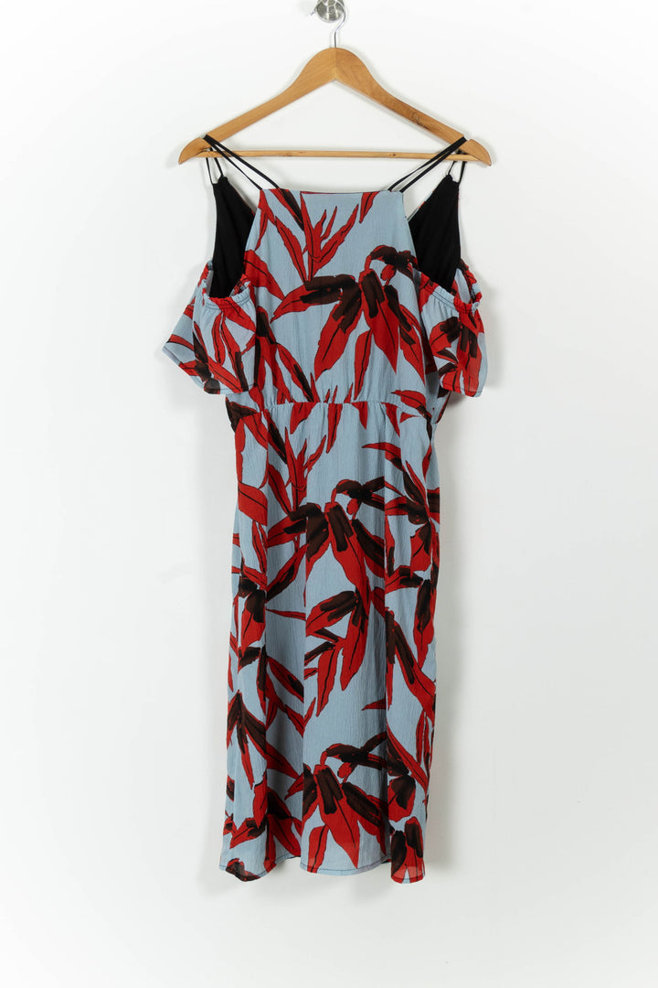 Robe Bleu et Rouge - Taille L/40 de la marque La Fée Maraboutée | PARAD99080 - Vendu par Paradigme - Image 4