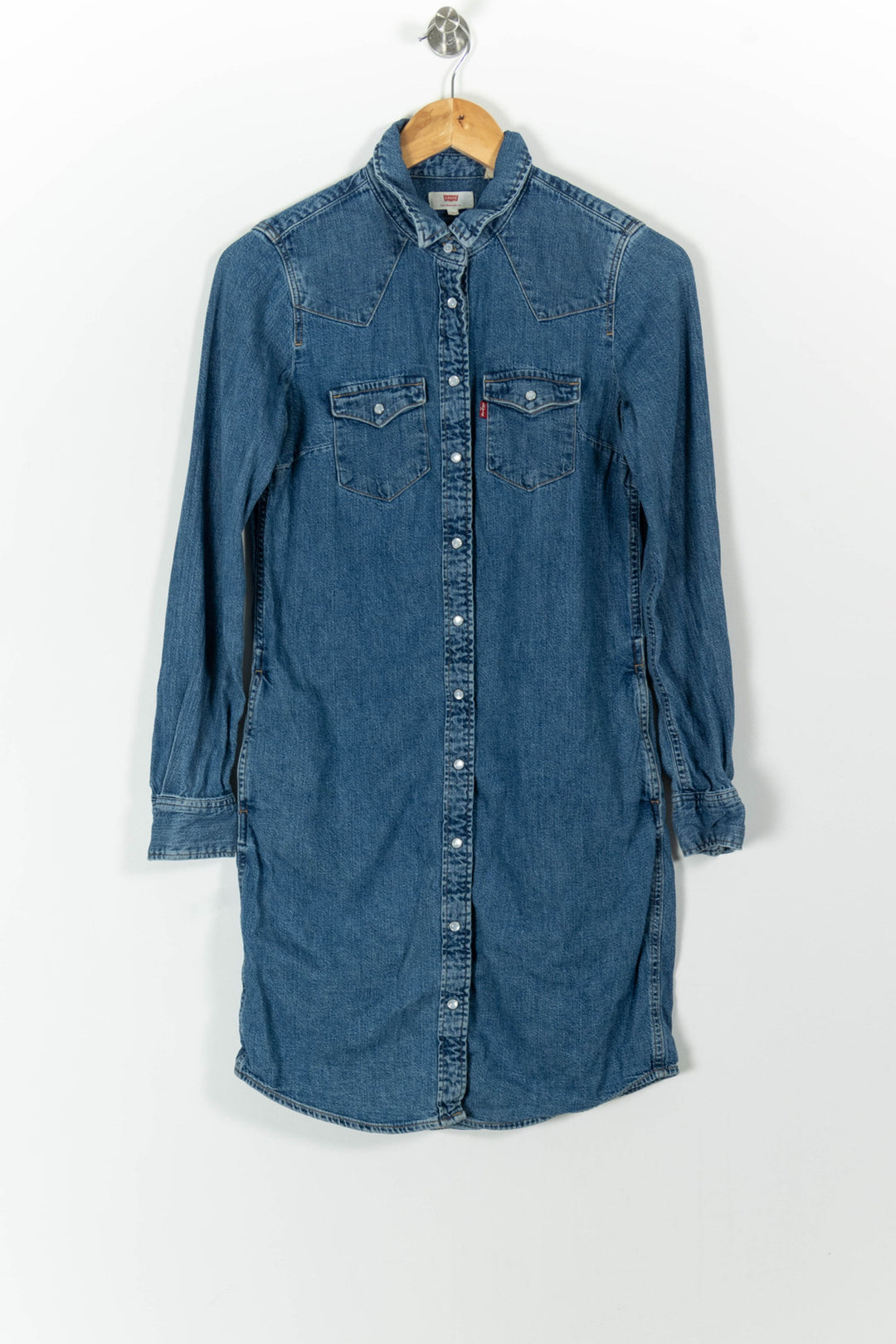 Robe Chemise Bleue - Taille XS/34 de la marque Levi's | PARAD99085 - Vendu par Paradigme - Image 2