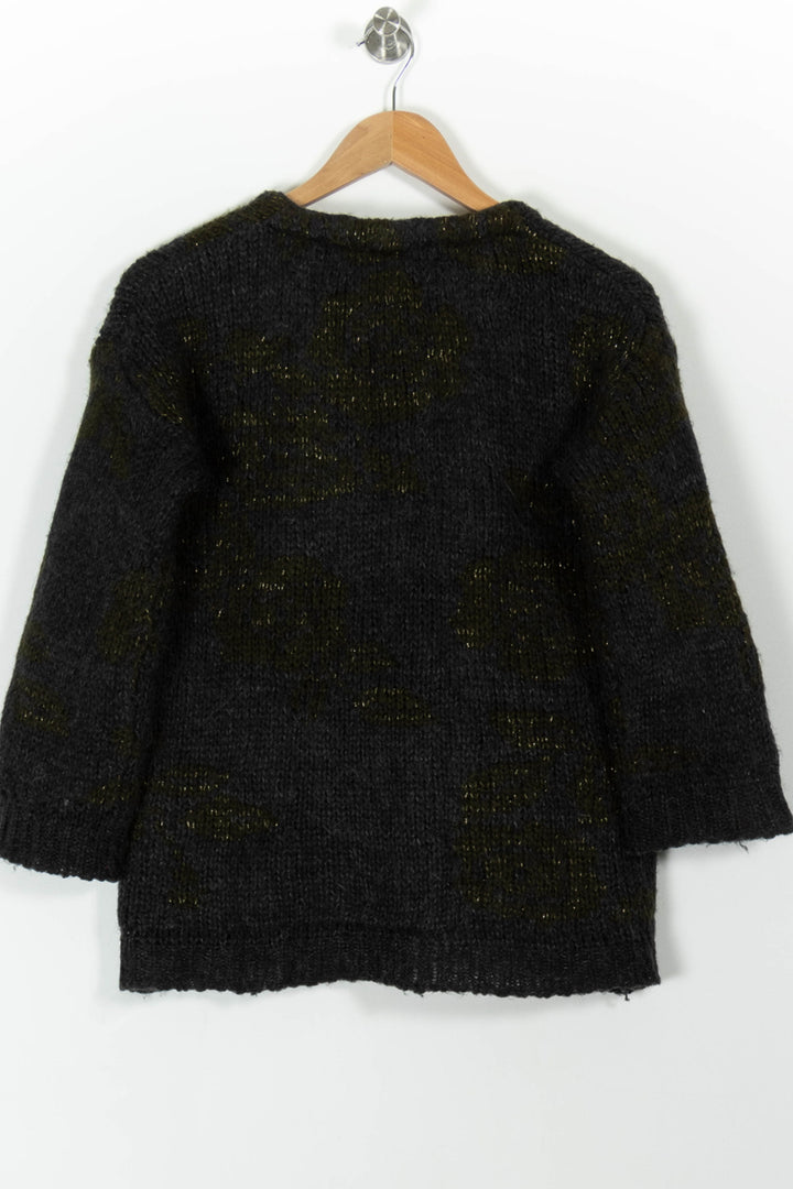Gilet Noir - Taille XS/34 de la marque La Fée Maraboutée | PARAD99087 - Vendu par Paradigme - Image 4