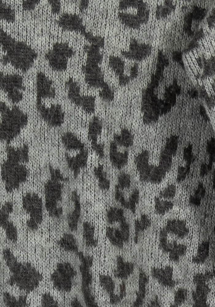 Pull Gris et Noir - Taille XS/34 de la marque Caroll | PARAD99090 - Vendu par Paradigme - Image 3