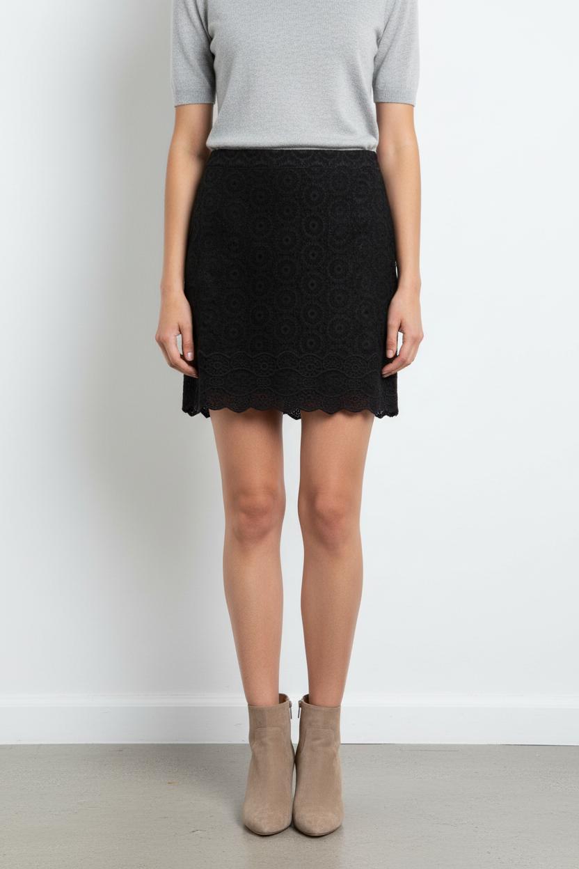 Jupe Courte Noire - Taille XS/34 de la marque Vanessa Bruno - Athé | PARAD99092 - Vendu par Paradigme - Image 1