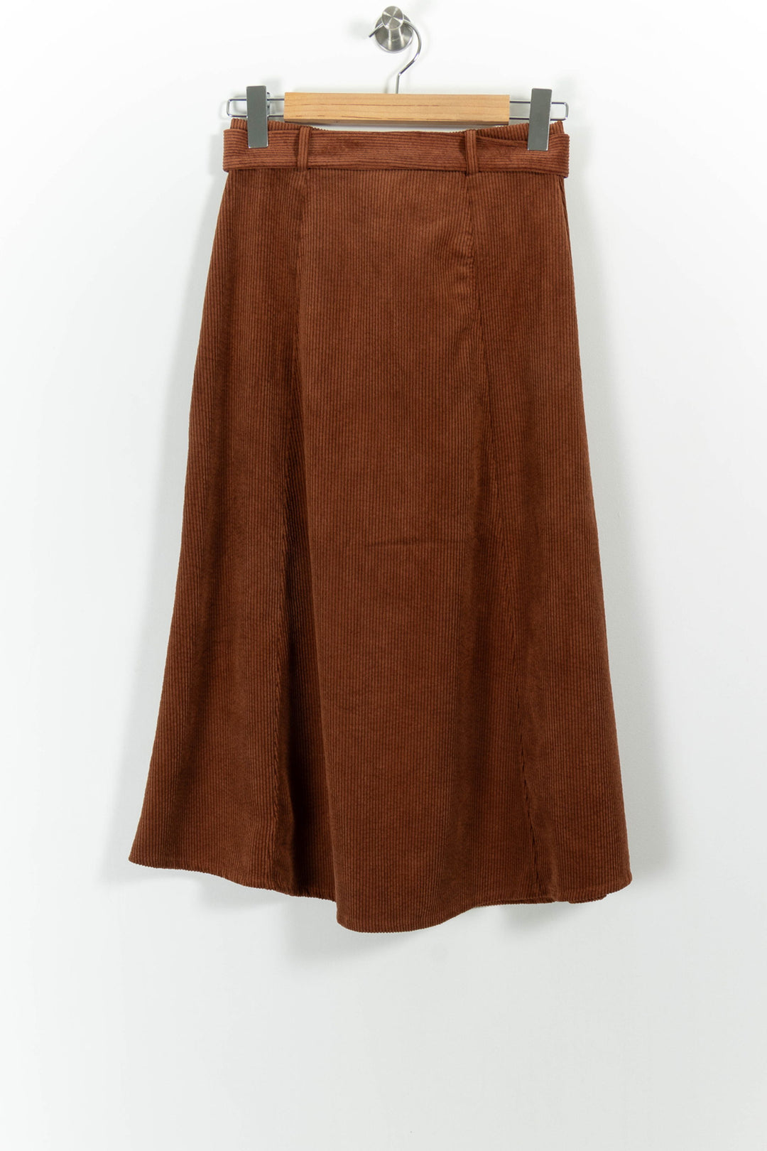 Jupe Longue Marron - Taille XS/34 de la marque La Fée Maraboutée | PARAD99093 - Vendu par Paradigme - Image 4