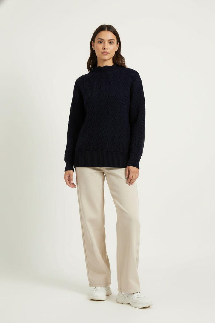 Pull Bleu - Taille S/36 de la marque Eric Bompard | PARAD99095 - Vendu par Paradigme - Image 1