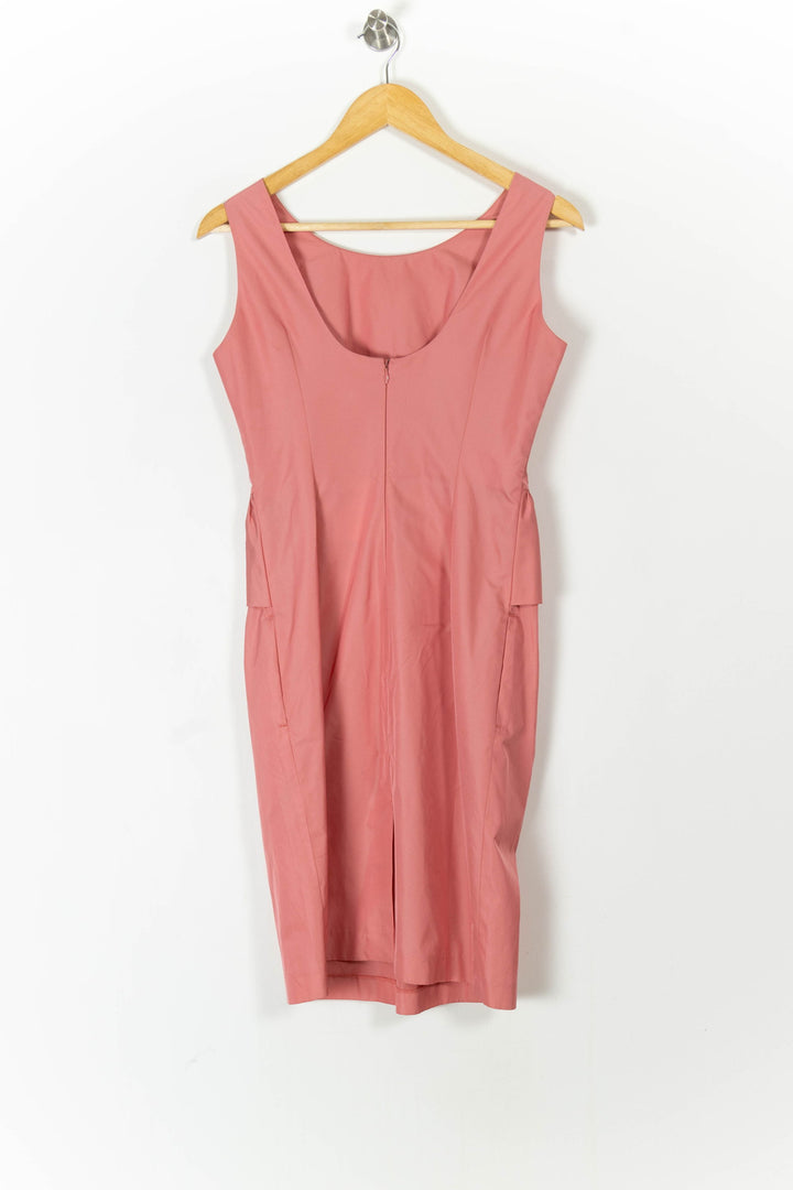 Robe Droite Rose - Taille M/38 de la marque Paule Ka | PARAD99112 - Vendu par Paradigme - Image 4