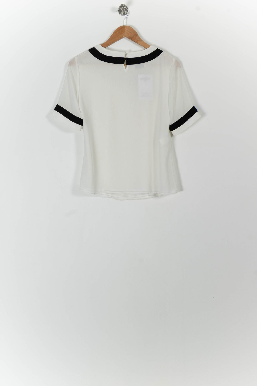 Blouse Blanche et Noire - Taille M/38 de la marque Weill | PARAD99116 - Vendu par Paradigme - Image 4