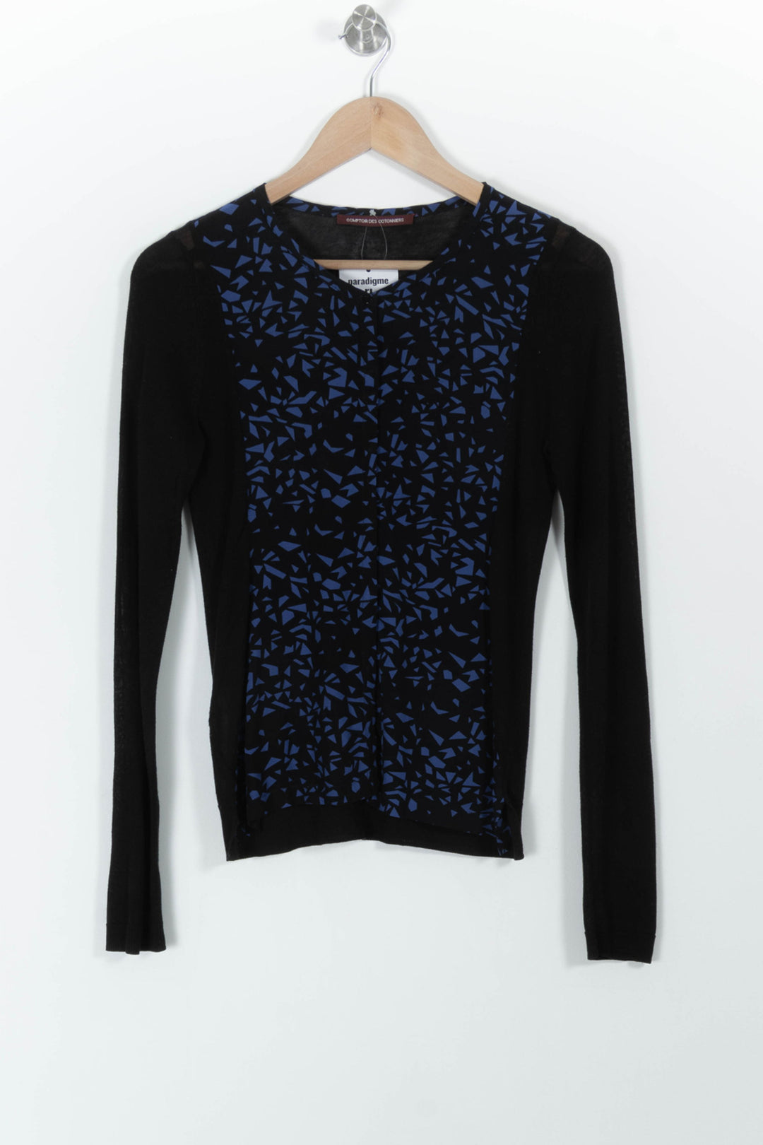 Pull Noir et Bleu - Taille XS/34 de la marque Comptoir des Cotonniers | PARAD99119 - Vendu par Paradigme - Image 2
