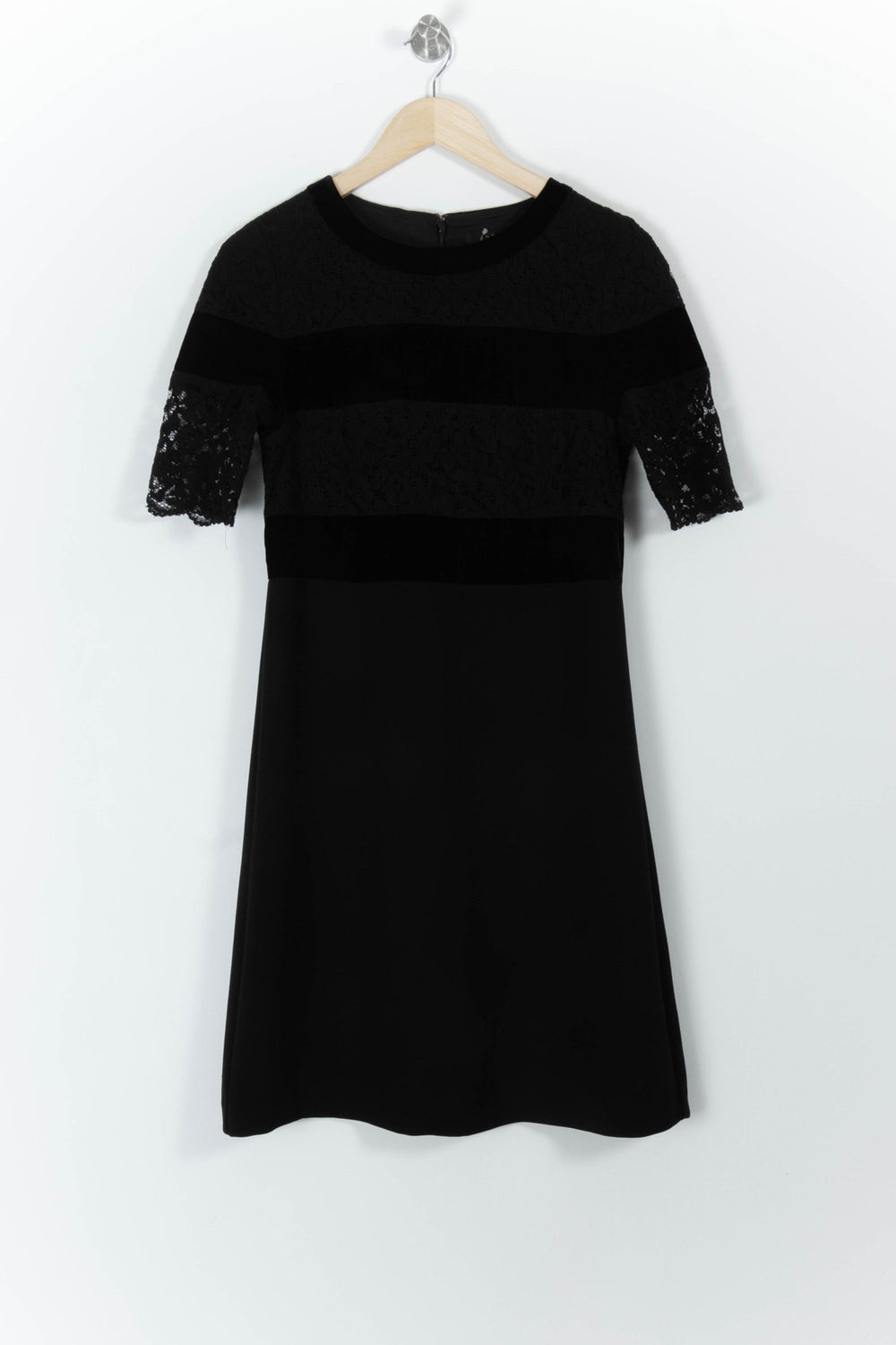 Robe en dentelle noire - Taille S/36 de la marque Maison 123 | PARAD99122 - Vendu par Paradigme - Image 2