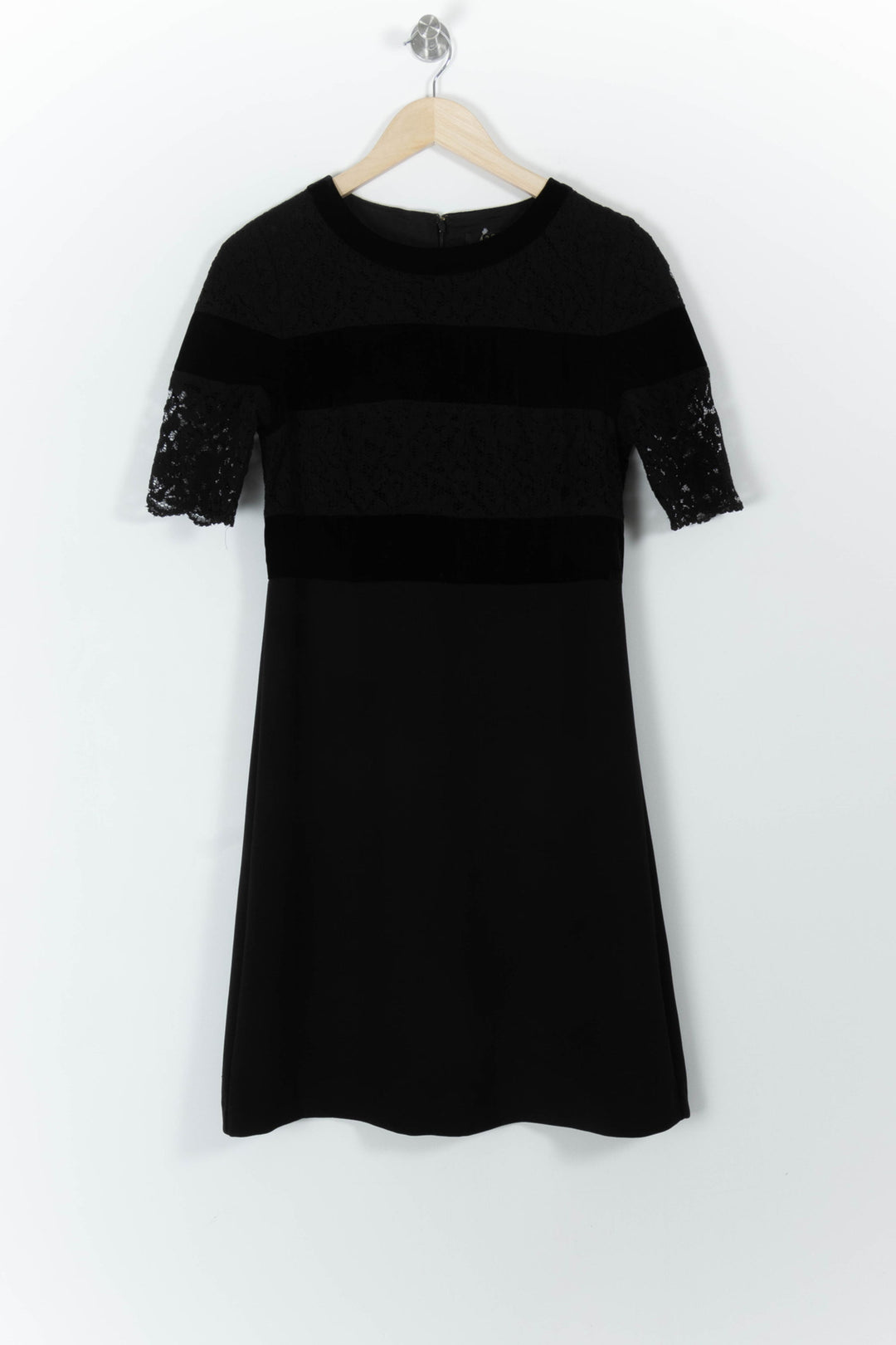 Robe en dentelle noire - Taille S/36 de la marque Maison 123 | PARAD99122 - Vendu par Paradigme - Image 2