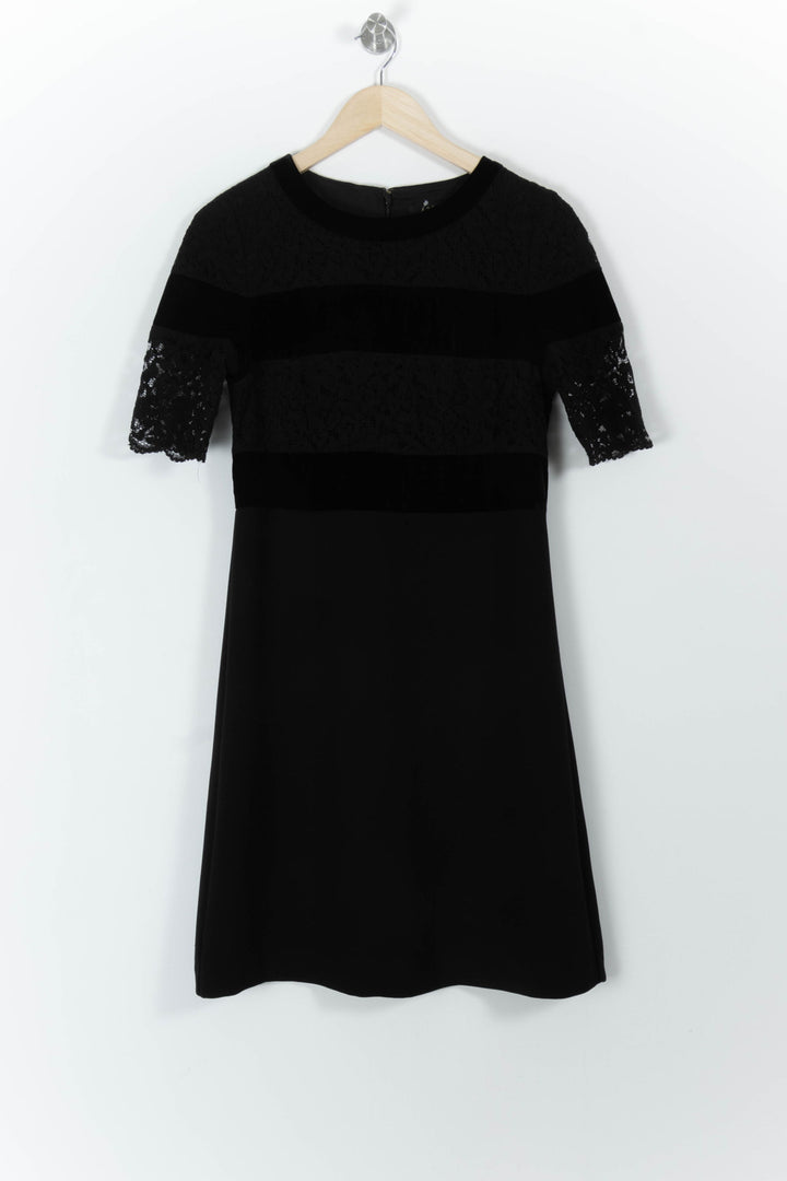 Robe en dentelle noire - Taille S/36 de la marque Maison 123 | PARAD99122 - Vendu par Paradigme - Image 2