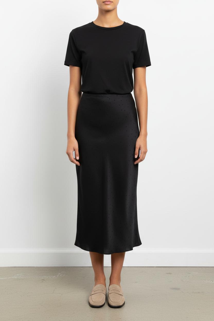 Jupe Longue Noire - Taille L/40 de la marque The Kooples | PARAD99126 - Vendu par Paradigme - Image 1