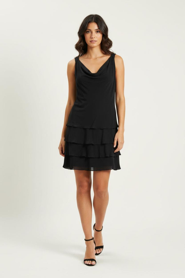 Robe Volantée Noire - Taille M/38 de la marque Pablo | PARAD99128 - Vendu par Paradigme - Image 1