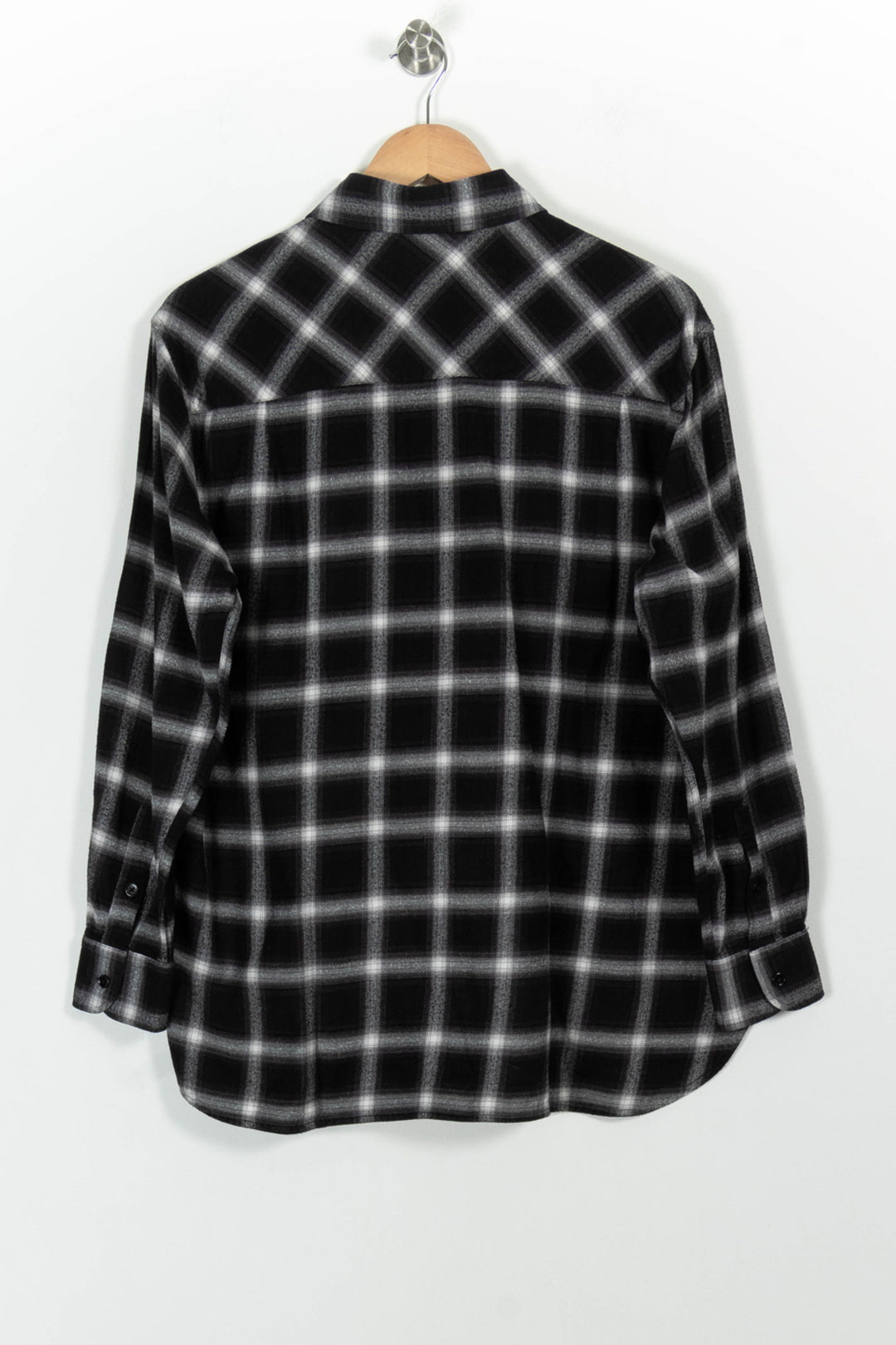 Chemise à Carreaux Noire et Blanche - Taille M/38 de la marque The Kooples | PARAD99136 - Vendu par Paradigme - Image 4