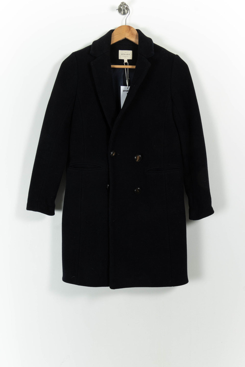 Manteau Bleu - Taille XS/34 de la marque Sézane | PARAD99138 - Vendu par Paradigme - Image 2
