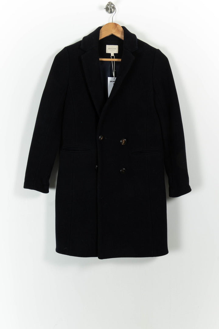 Manteau Bleu - Taille XS/34 de la marque Sézane | PARAD99138 - Vendu par Paradigme - Image 2
