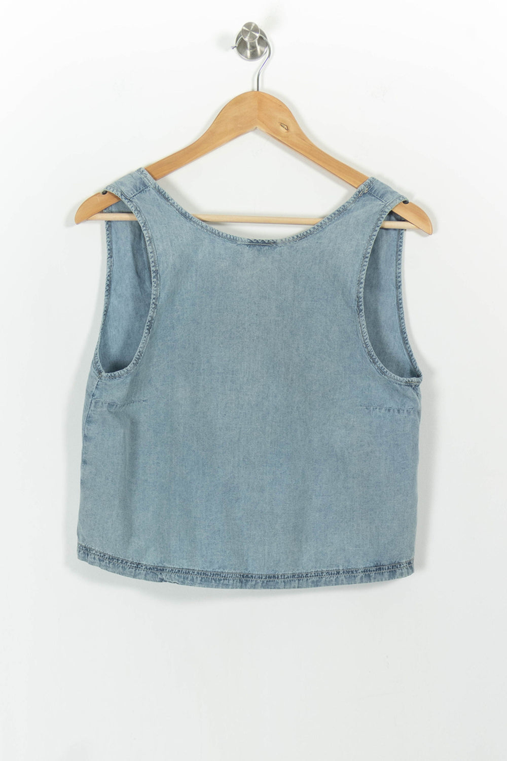 Débardeur Bleu - Taille S/36 de la marque American Vintage | PARAD99140 - Vendu par Paradigme - Image 2