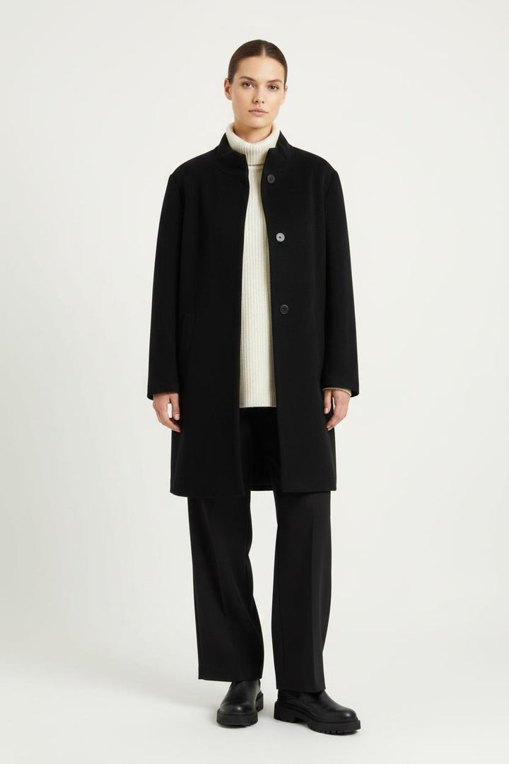 Manteau Noir - Taille XL/42 de la marque Caroll | PARAD99141 - Vendu par Paradigme - Image 1