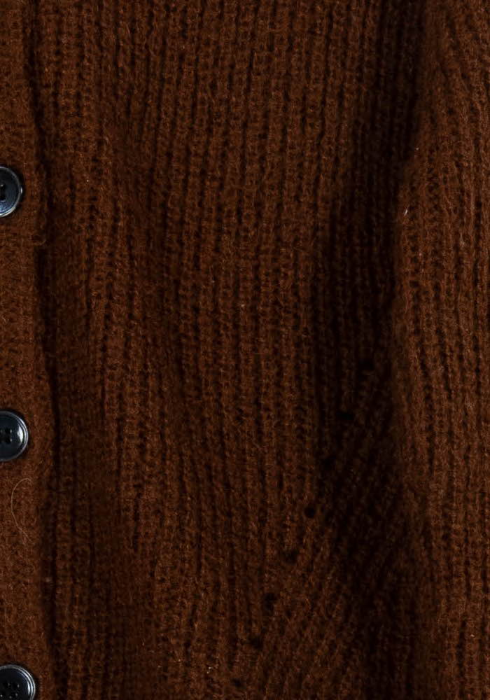 Cardigan Marron - Taille M/38 de la marque Caroll | PARAD99147 - Vendu par Paradigme - Image 3