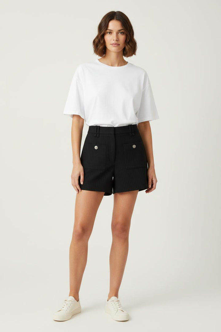 Short Noir - Taille S/36 de la marque Maje | PARAD99153 - Vendu par Paradigme - Image 1