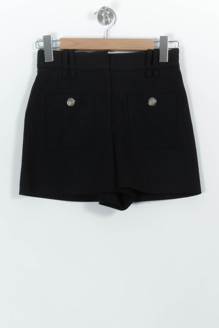 Short Noir - Taille S/36 de la marque Maje | PARAD99153 - Vendu par Paradigme - Image 2