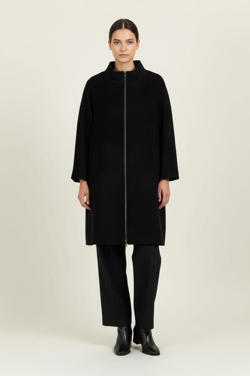 Manteau Long Noir - Taille XXXL/46 de la marque Weill | PARAD99162 - Vendu par Paradigme - Image 1