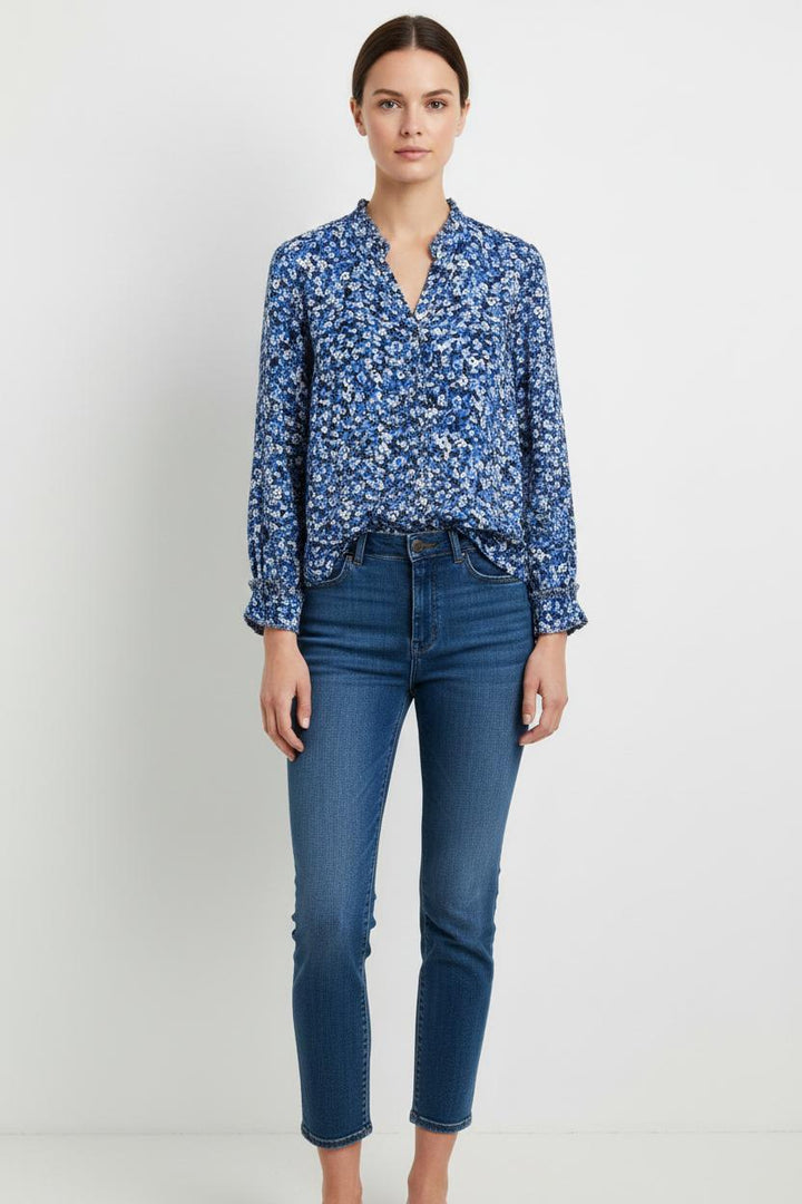 Blouse Bleue et Blanche - Taille XXL/44 de la marque Weill | PARAD99163 - Vendu par Paradigme - Image 1