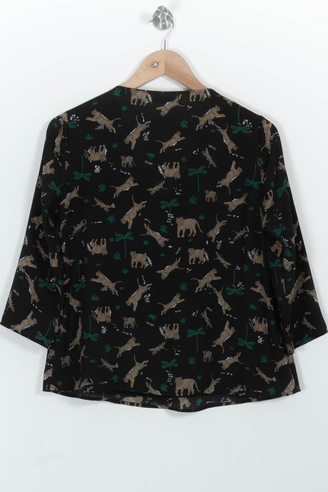 Blouse Noire et Verte - Taille S/36 de la marque Liu Jo | PARAD99165 - Vendu par Paradigme - Image 4