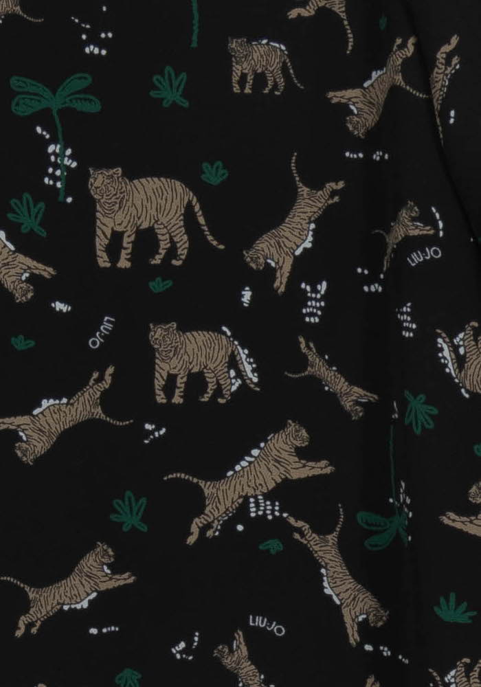 Blouse Noire et Verte - Taille S/36 de la marque Liu Jo | PARAD99165 - Vendu par Paradigme - Image 3