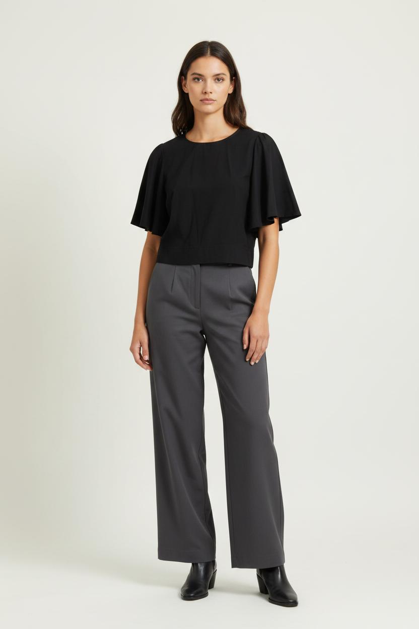 Blouse Noire - Taille S/36 de la marque Bimba y Lola | PARAD99166 - Vendu par Paradigme - Image 1