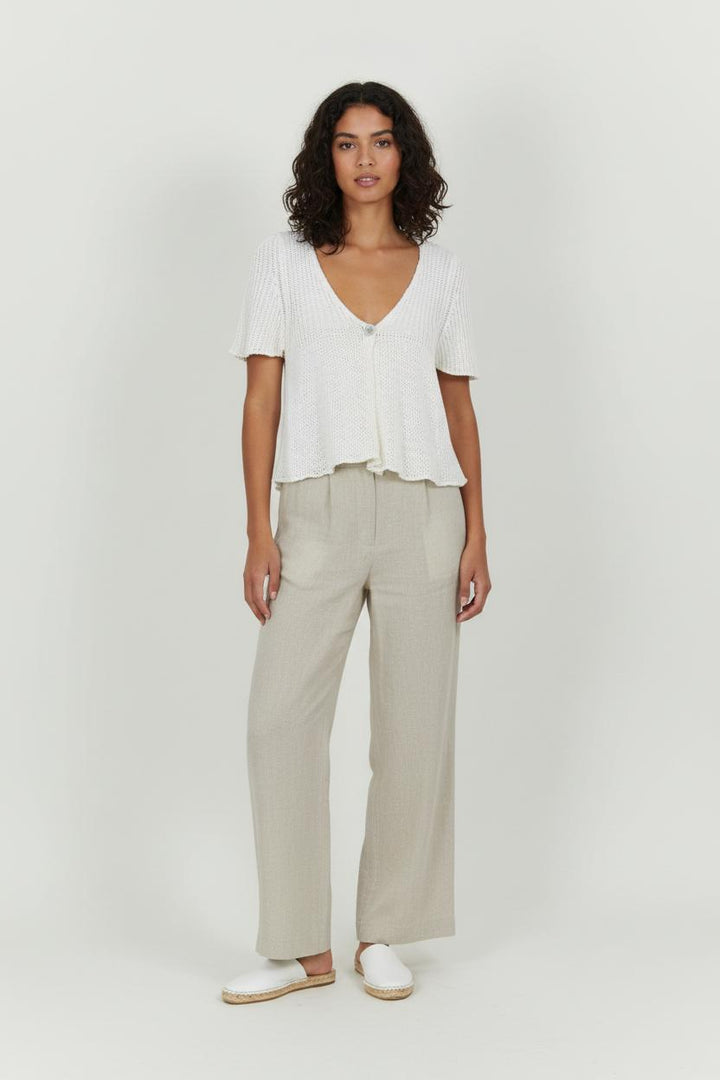 Gilet Blanc - Taille S/36 de la marque La Fée Maraboutée | PARAD99168 - Vendu par Paradigme - Image 1